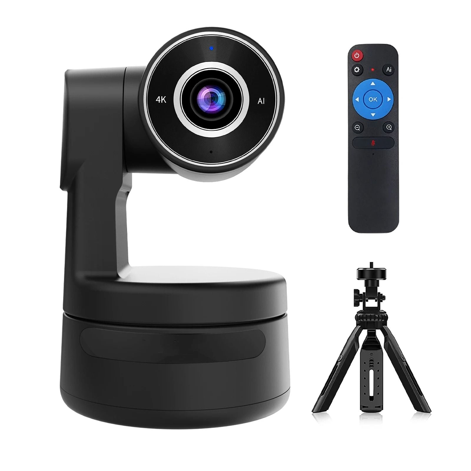 4K PTZ Webcam With Optional Auto Tracking And Built In Microphones 5