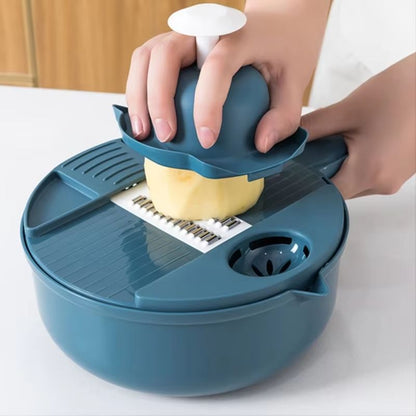 9in1 Multifunctional Vegetable Chopper  Slicer  Manual Food Processor For Effortless Meal Prep 3