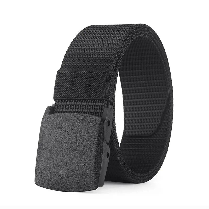 Nylon Canvas Tactical Belt With Metal Free Buckle 7