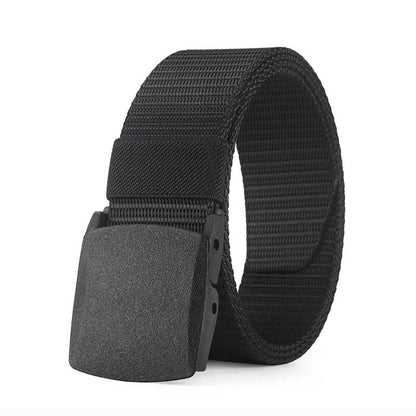Nylon Canvas Tactical Belt With Metal Free Buckle 7