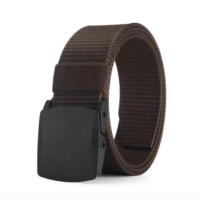Nylon Canvas Tactical Belt With Metal Free Buckle 14