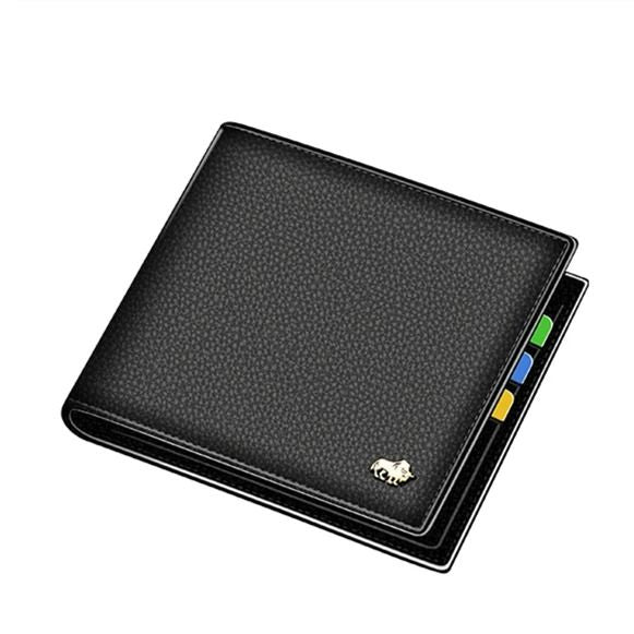 Genuine Leather RFID Wallet For Men With Coin Pocket And Card Holder 7