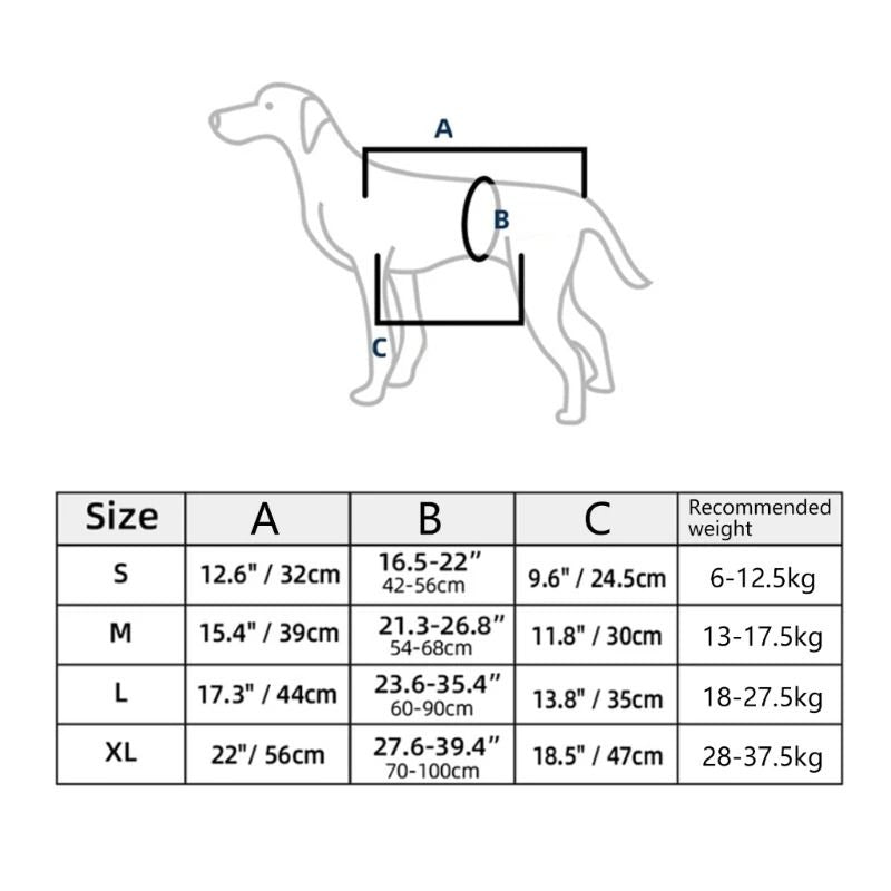 Dog Lift Support Harness For Injured Or Elderly Dogs 2