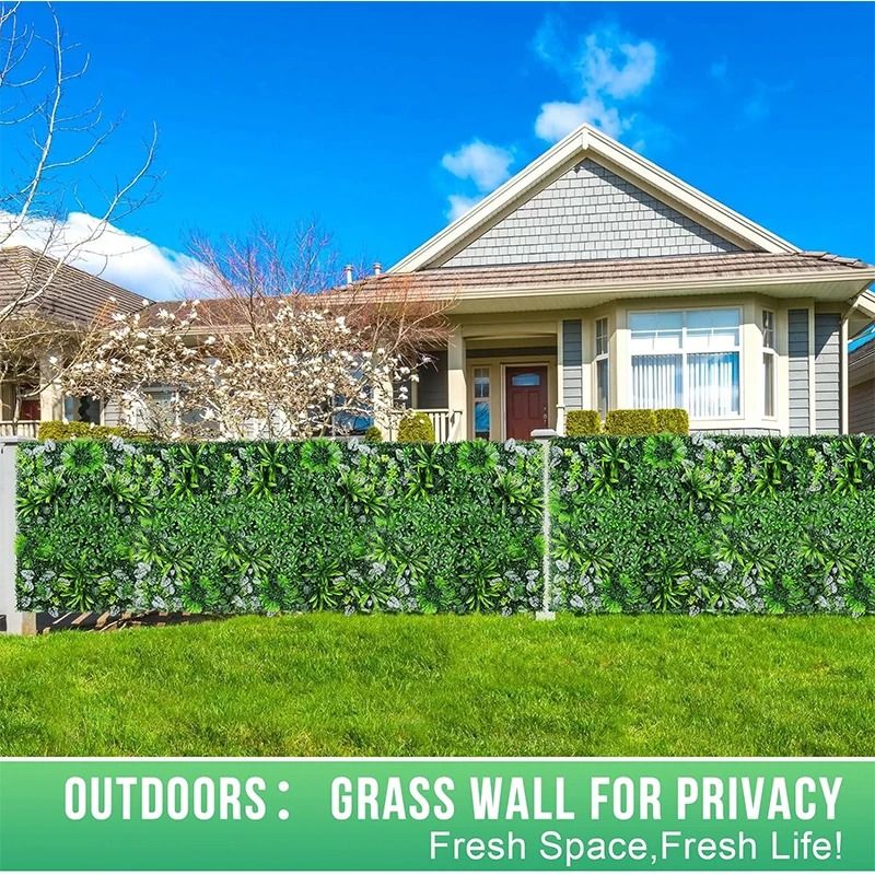 Artificial Green Wall Panel for Home and Garden Decoration