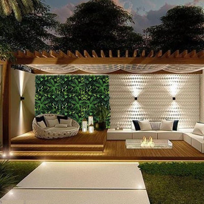 Artificial Green Wall Panel For Home And Garden Decoration 2