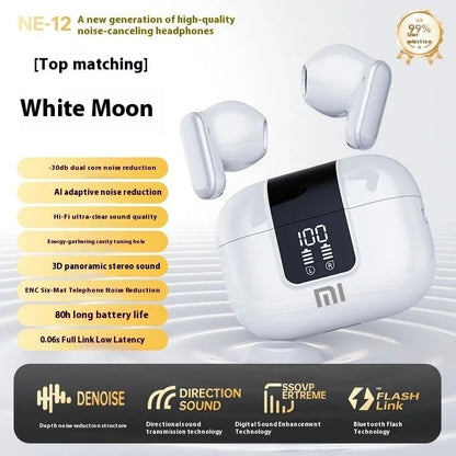 Wireless Bluetooth Earbuds With LED Display And Noise Reduction Microphone 3