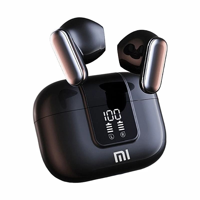 Wireless Bluetooth Earbuds With LED Display And Noise Reduction Microphone 4