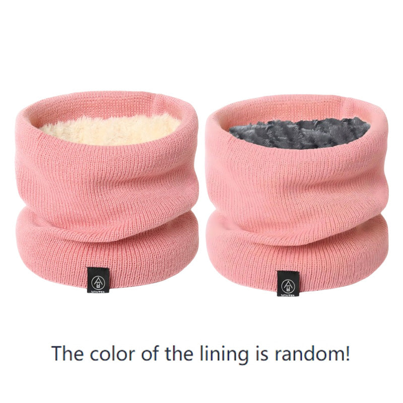 Winter Snood Scarves, Lady Warm Thick Unisex Neck Scarf, Soft Knitted Cashmere Like Fashion Ring