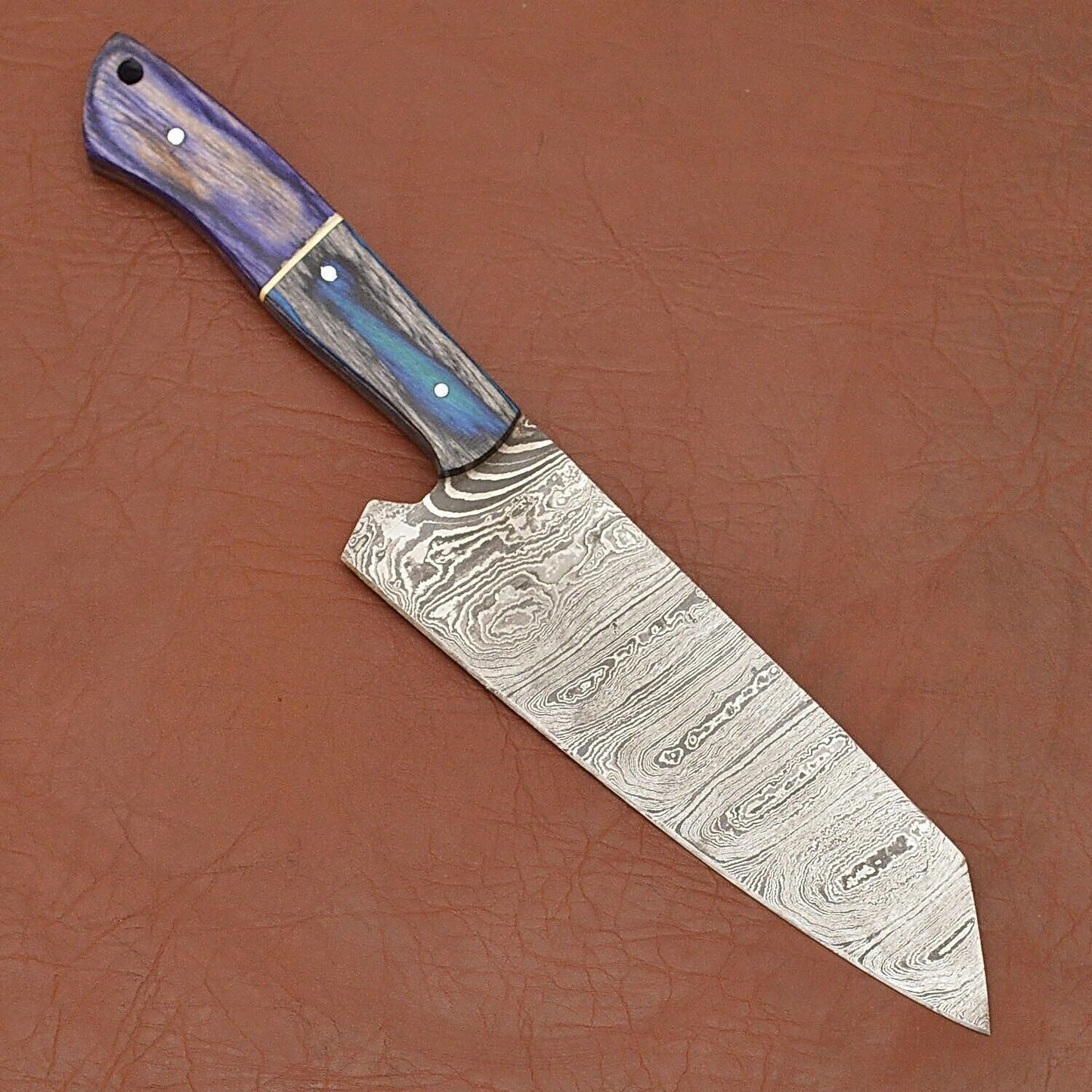 Luxury Custom Damascus Steel Chef Knife  Premium Craftsmanship 1
