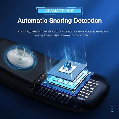 SmartSleep EMS AntiSnoring Device  USB Rechargeable Pulse Therapy Snore Stopper For Comfortable Res 4