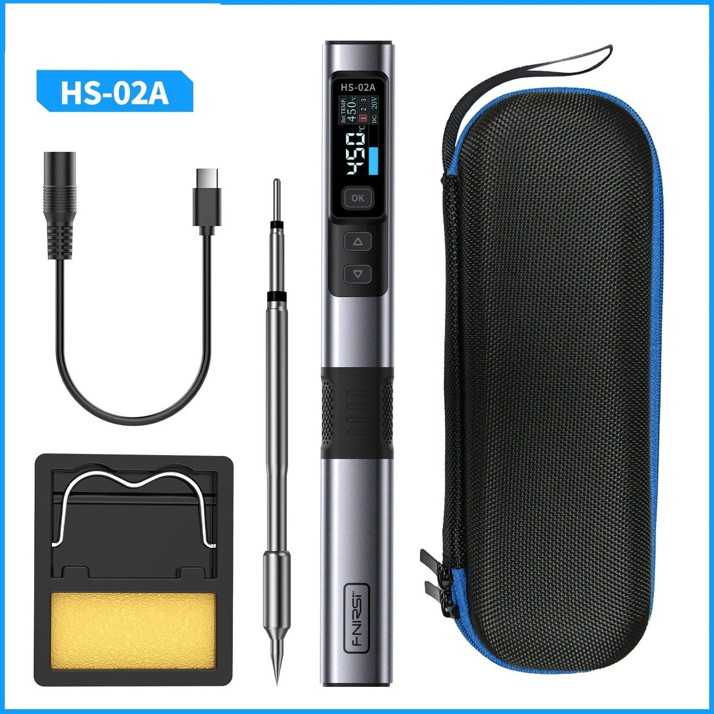 Adjustable Temperature Soldering Iron Kit For Precision Welding And Repair Work 5