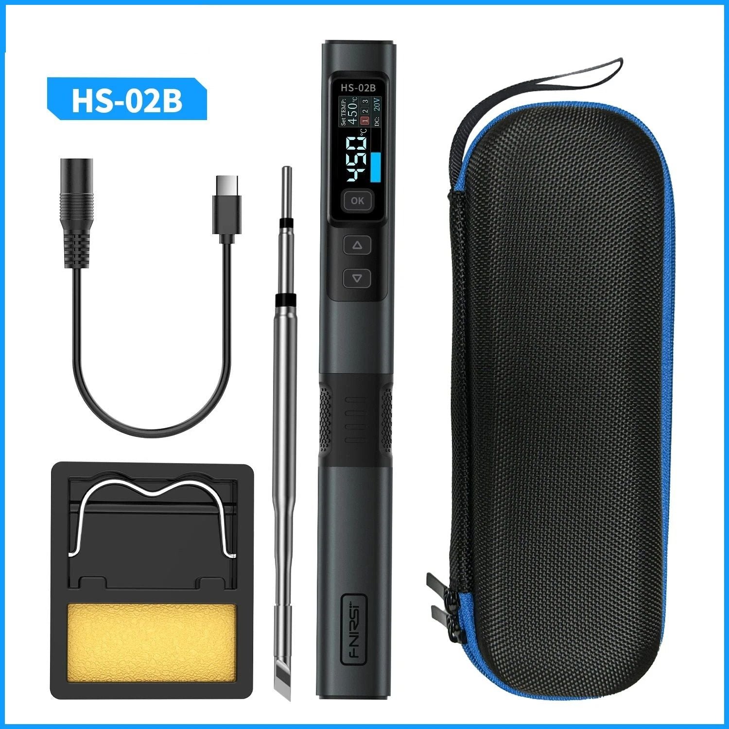 Adjustable Temperature Soldering Iron Kit For Precision Welding And Repair Work 6