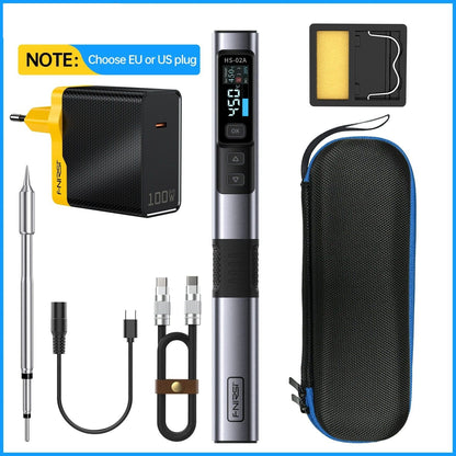 Adjustable Temperature Soldering Iron Kit For Precision Welding And Repair Work 8