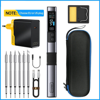 Adjustable Temperature Soldering Iron Kit For Precision Welding And Repair Work 15