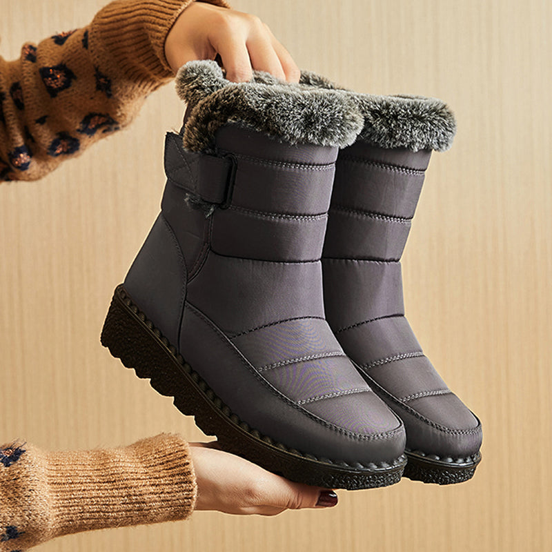 Stylish Snow Women Boots Soft Womens Boots Platform Ladies Shoes Fur Keep Warm Boots Ladies New Plu 3