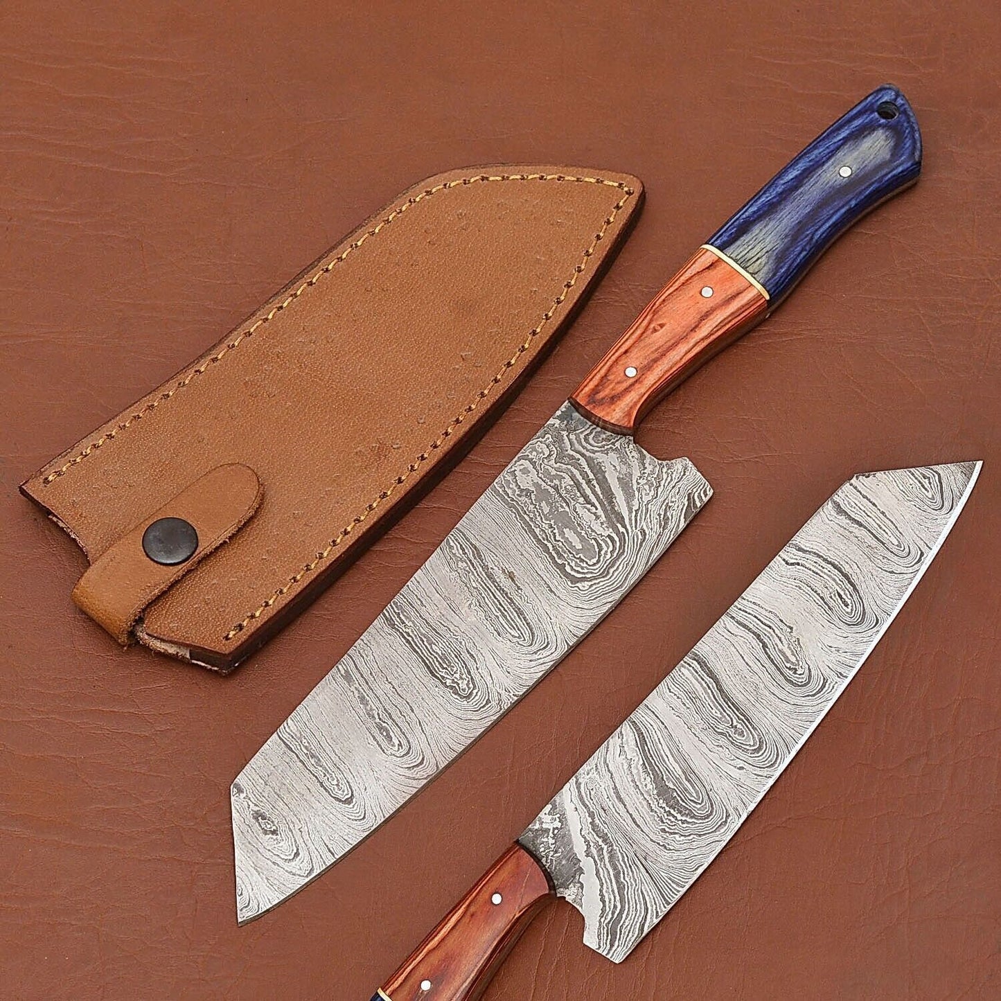 Masterpiece Handmade Damascus Chef Knife – Crafted for Kitchen Experts
