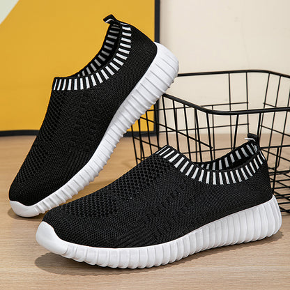Luxury Fashion Sneaker Women Shoes Breathable Mesh Sock Slip On Sneakers  Stylish Womens Sports Sho 1