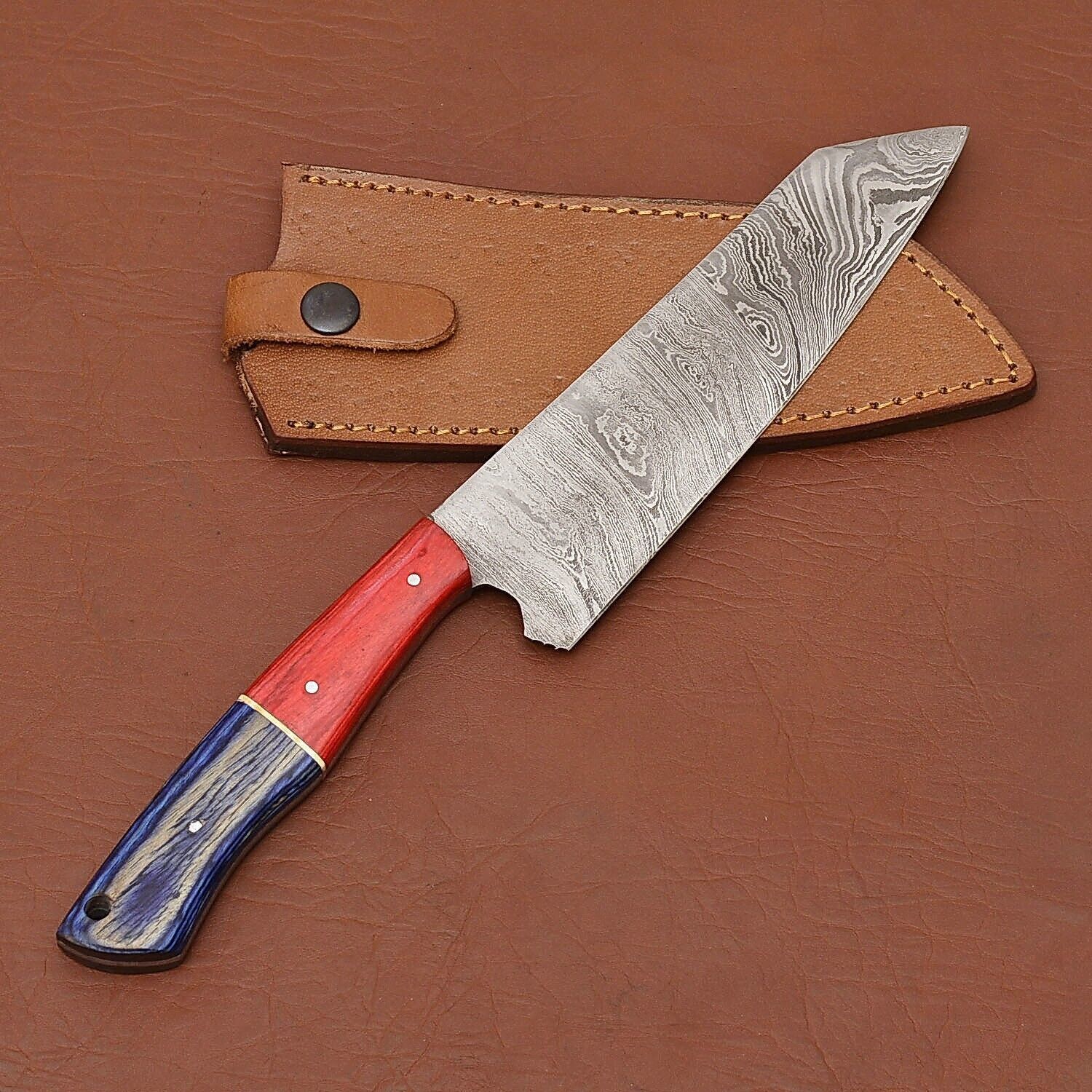 Premium Forged Damascus Steel Kitchen Knife  Chef Edition 3