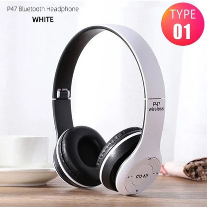 Wireless Foldable Bluetooth Headphones With Microphone For Music And Gaming 6