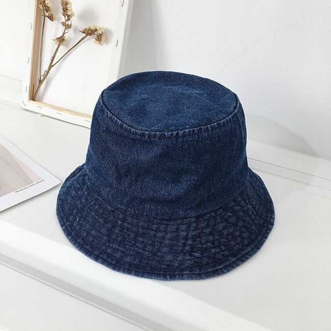 Denim Fisherman Hat For Men And Women Large Brim Summer Sun Protection Hat Breathable Thin Shade Ba 1