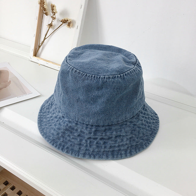 Denim Fisherman Hat For Men And Women Large Brim Summer Sun Protection Hat Breathable Thin Shade Ba 2