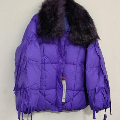 Unique Winter Jacket For Women High Grade Warm Cotton Padded Coat Super Good Looking Thick Outerwea 4