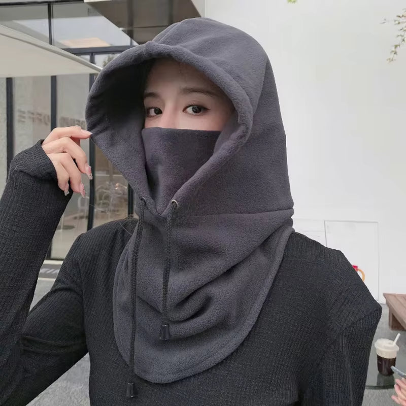 Winter Balaclava For Men And Women Warm Fleece Face Mask Neck Warmer Windproof Thermal Hooded Cap B 2