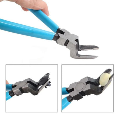 Multifunctional Diagonal and Rivet Tightening Pliers with Wire Stripping and Screw Removal Functions