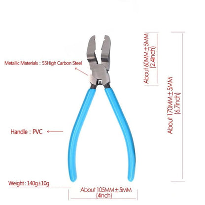 Multifunctional Diagonal And Rivet Tightening Pliers With Wire Stripping And Screw Removal Function 2