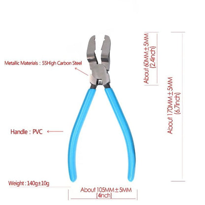 Multifunctional Diagonal And Rivet Tightening Pliers With Wire Stripping And Screw Removal Function 5