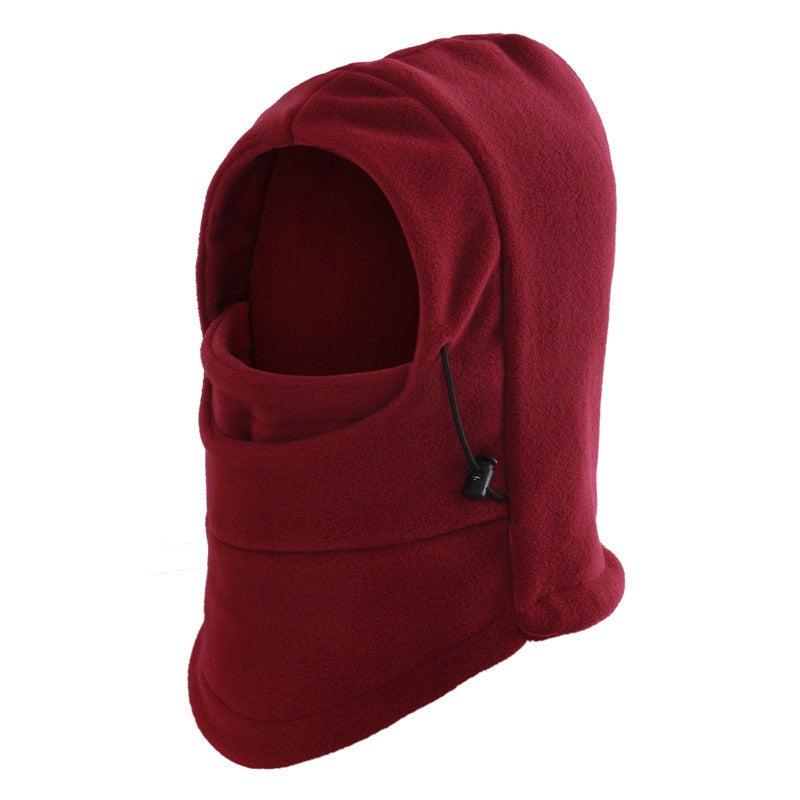 Thermal Fleece Hat Winter Fashion Winter Face Balaclava Men Women Hats Hood Bike Windproof Neck War 3