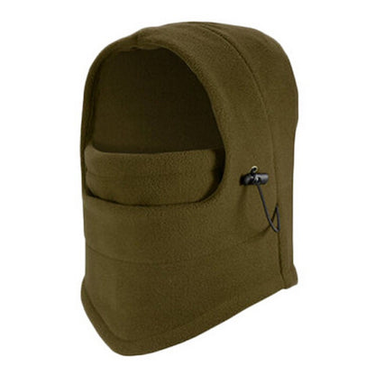 Thermal Fleece Hat Winter Fashion Winter Face Balaclava Men Women Hats Hood Bike Windproof Neck War 6