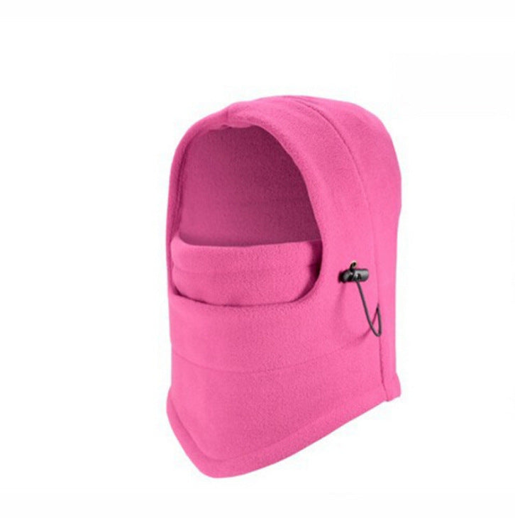 Thermal Fleece Hat Winter Fashion Winter Face Balaclava Men Women Hats Hood Bike Windproof Neck War 5