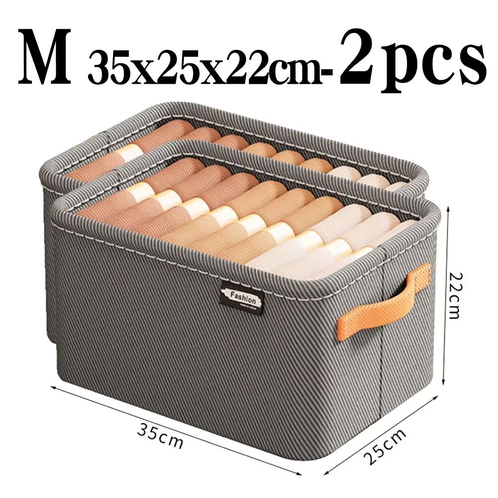ThickFold Wardrobe Clothes Organizer  Thicken Storage Box For Pants Sweaters Jeans  Cabinet Drawers 11