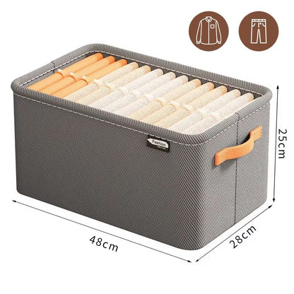 ThickFold Wardrobe Clothes Organizer  Thicken Storage Box For Pants Sweaters Jeans  Cabinet Drawers 7