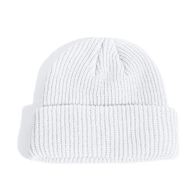 Knitted Hat, Brimless Cap, Winter Warm Beanies, Fashion Hip Hop Style for Men and Women
