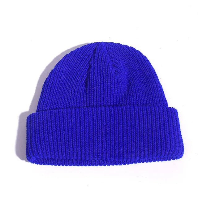 Knitted Hat, Brimless Cap, Winter Warm Beanies, Fashion Hip Hop Style for Men and Women