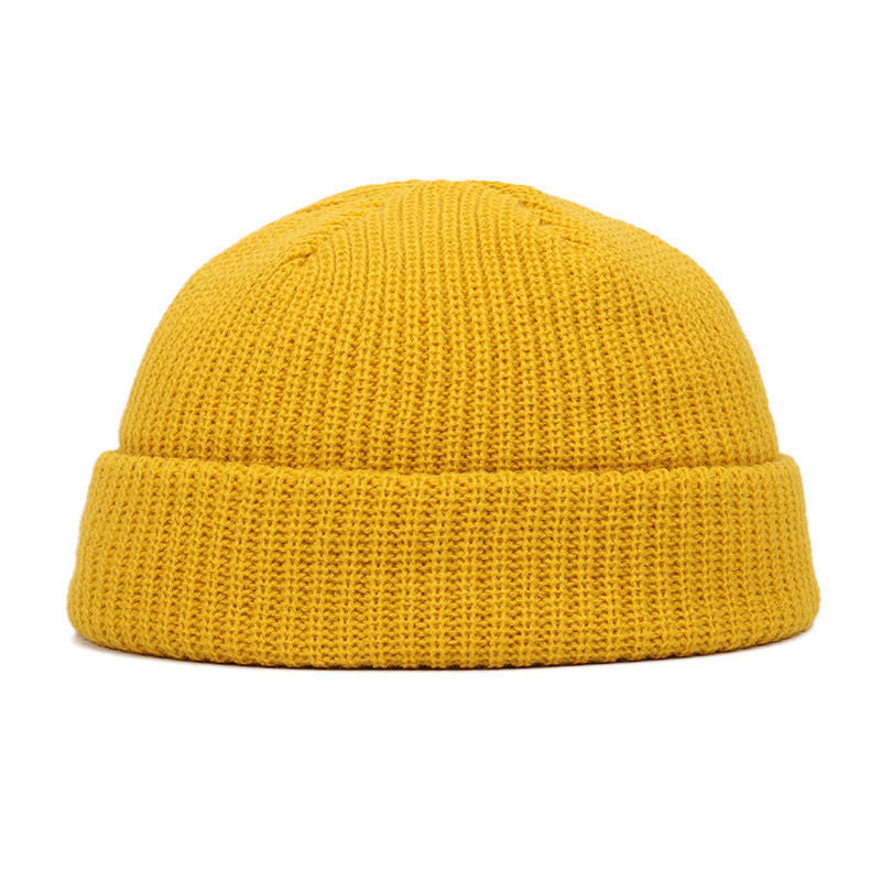Knitted Hat, Brimless Cap, Winter Warm Beanies, Fashion Hip Hop Style for Men and Women