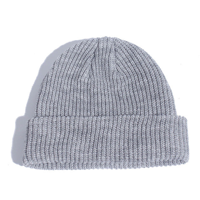 Knitted Hat, Brimless Cap, Winter Warm Beanies, Fashion Hip Hop Style for Men and Women