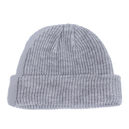 Knitted Hat, Brimless Cap, Winter Warm Beanies, Fashion Hip Hop Style for Men and Women