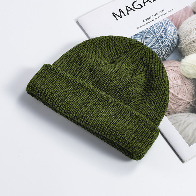 Knitted Hat, Brimless Cap, Winter Warm Beanies, Fashion Hip Hop Style for Men and Women