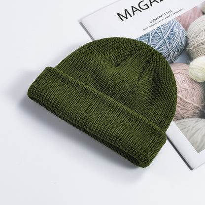 Knitted Hat, Brimless Cap, Winter Warm Beanies, Fashion Hip Hop Style for Men and Women