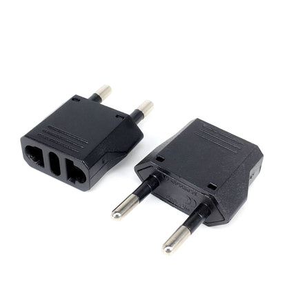 Universal EU Plug Adapter  Compact US To EU Power Converter For Travel  Home Use 1
