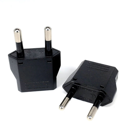 Universal EU Plug Adapter  Compact US To EU Power Converter For Travel  Home Use 2