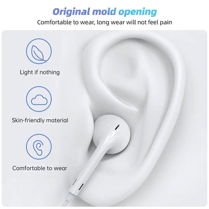 Type C Wired Earphones With Mic For IPhone 15 Pro Max Samsung Xiaomi And Huawei 4