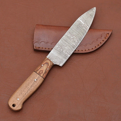 Exclusive Damascus Steel Fillet Knife  Professional Chef Handmade Knife 3