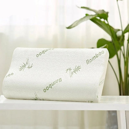 Bamboo Memory Foam Pillow 50 X 30 Cm 6