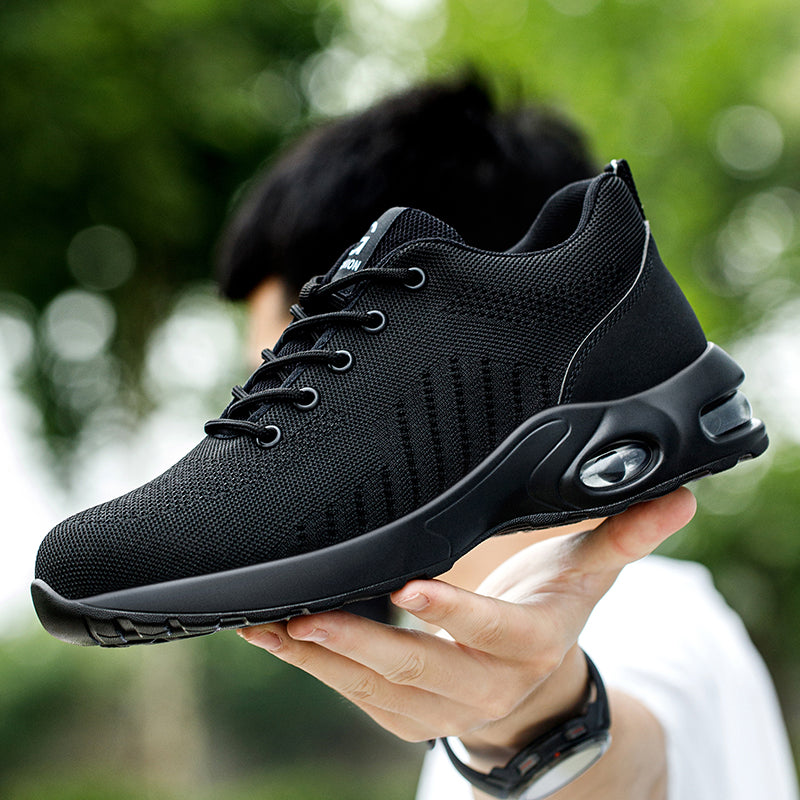 Mens Steel Toe Safety Boots AntiSmash Indestructible Work Sneakers  Tactical Work Shoes For AllDay  3