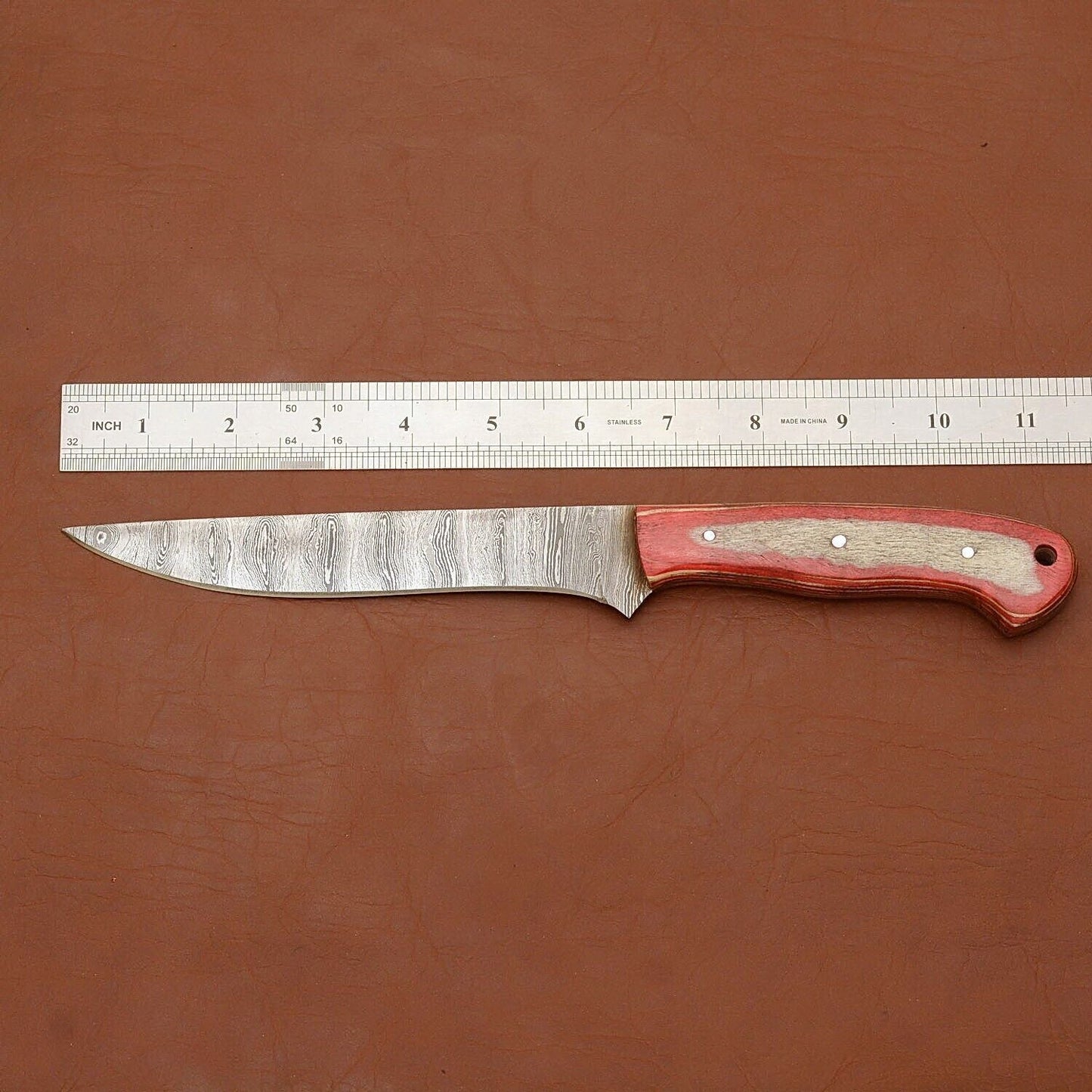 Signature Handmade Damascus Chef Knife  Sharp 7 Inch Blade For Professionals 2