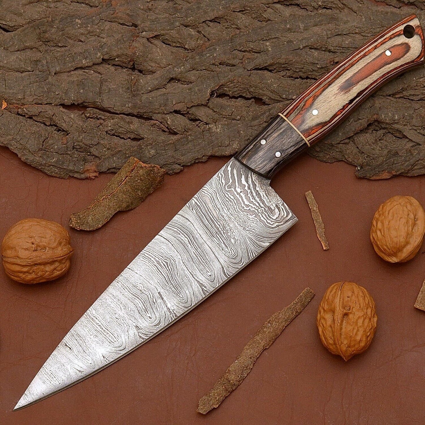 Master Forged Damascus Steel Knife – Professional Kitchen Chef Essential